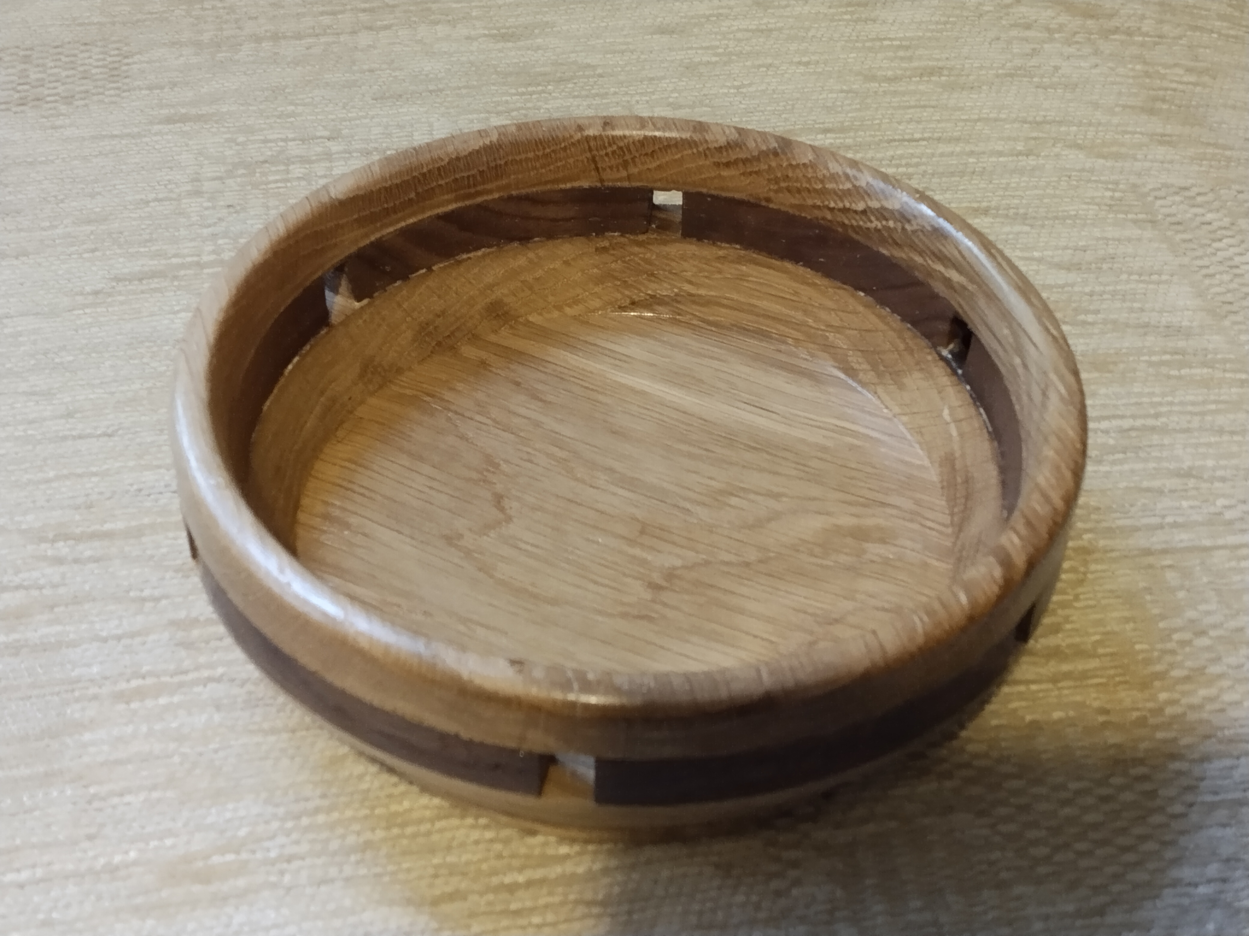 Martin Wright's method for segmented bowl